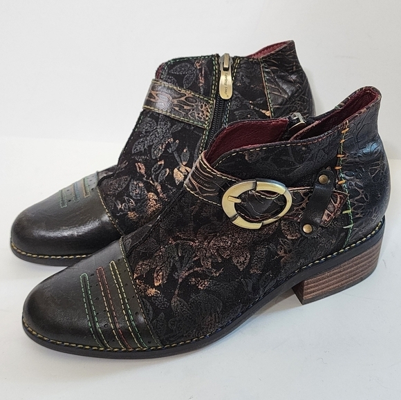 Spring Step L'ARTISTE Collection Georgiana Ankle Booties - Picture 4 of 10